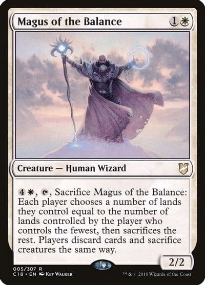 Magus of the Balance Commander 2018 Magic card