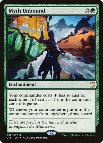Myth Unbound Commander 2018 Magic card