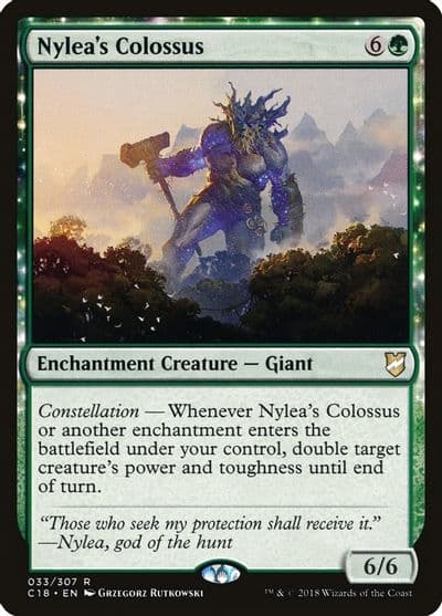 Nyleas Colossus Commander 2018 Magic card