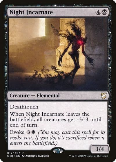 Night Incarnate Commander 2018 Magic card