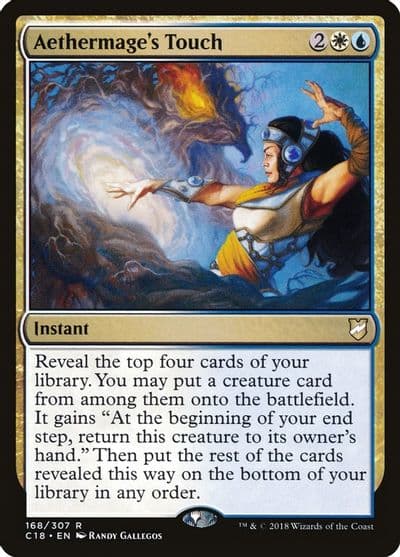 Aethermages Touch Commander 2018 Magic card
