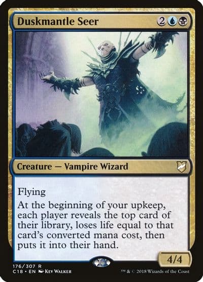 Duskmantle Seer Commander 2018 Magic card