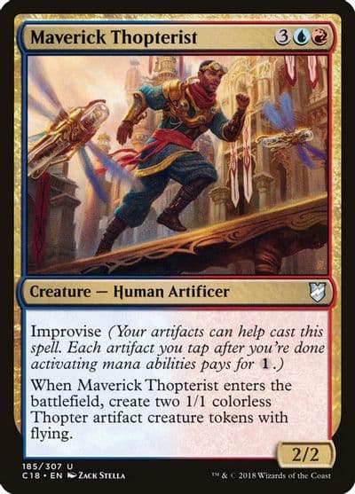 Maverick Thopterist Commander 2018 Magic card