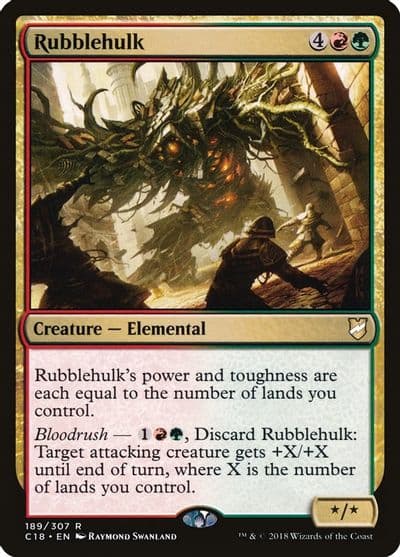 Rubblehulk Commander 2018 Magic card