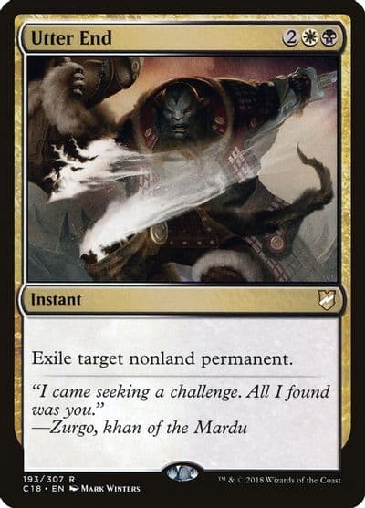 Utter End Commander 2018 Magic card