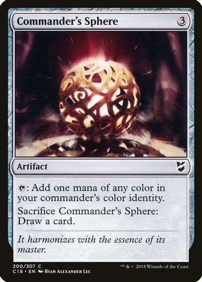 Commanders Sphere Commander 2018 Magic card