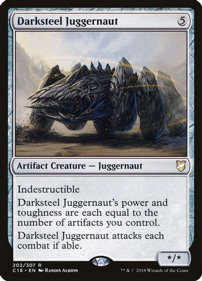 Darksteel Juggernaut Commander 2018 Magic card