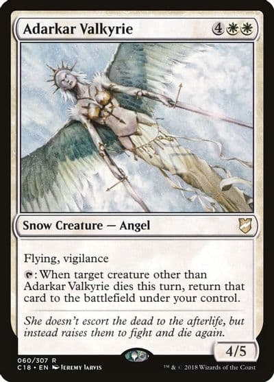 Adarkar Valkyrie Commander 2018 Magic card