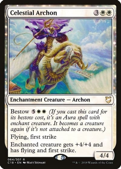 Celestial Archon Commander 2018 Magic card
