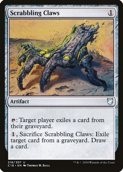Scrabbling Claws Commander 2018 Magic card