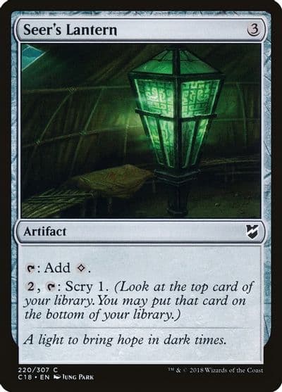 Seers Lantern Commander 2018 Magic card