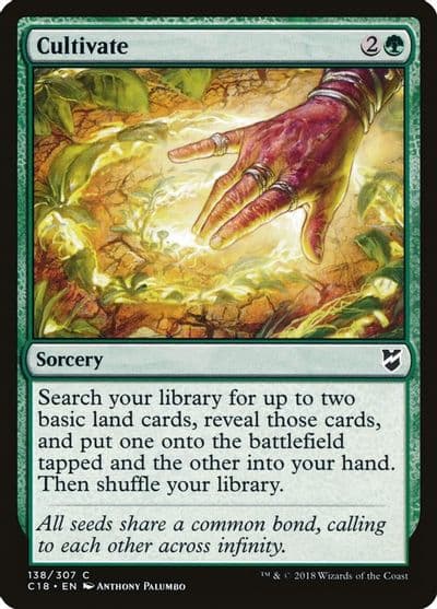 Cultivate Commander 2018 Magic card