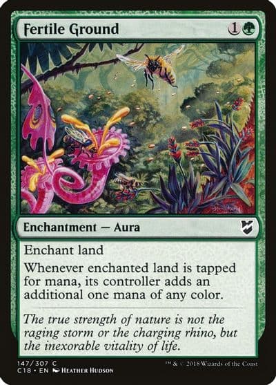 Fertile Ground Commander 2018 Magic card