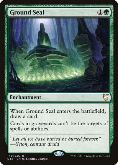 Ground Seal Commander 2018 Magic card