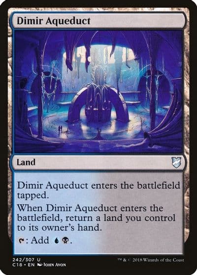 Dimir Aqueduct Commander 2018 Magic card