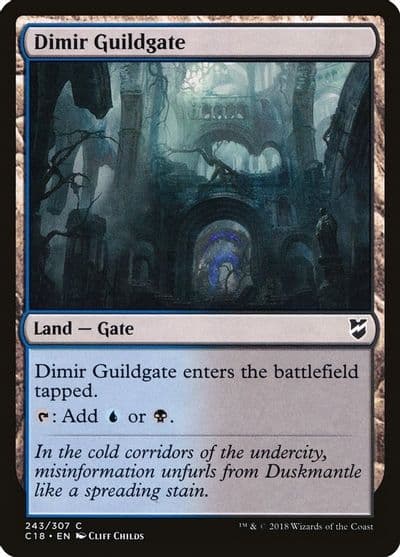 Dimir Guildgate Commander 2018 Magic card