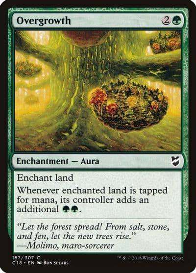 Overgrowth Commander 2018 Magic card