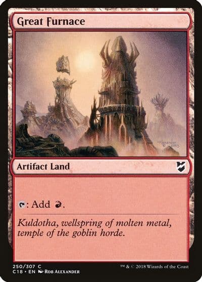 Great Furnace Commander 2018 Magic card