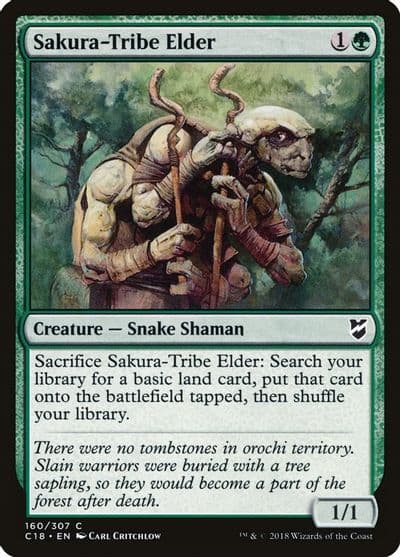 Sakura Tribe Elder Commander 2018 Magic card