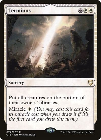 Terminus Commander 2018 Magic card