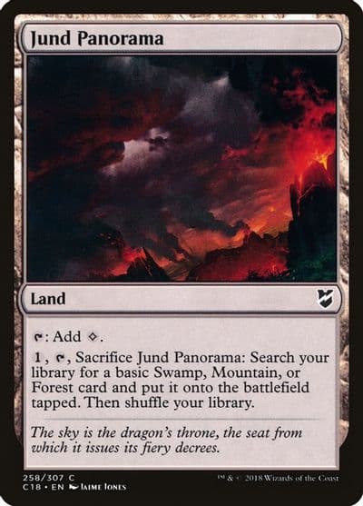 Jund Panorama Commander 2018 Magic card