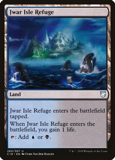 Jwar Isle Refuge Commander 2018 Magic card