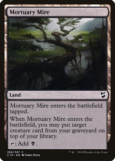 Mortuary Mire Commander 2018 Magic card