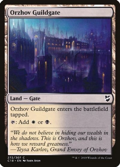 Orzhov Guildgate Commander 2018 Magic card