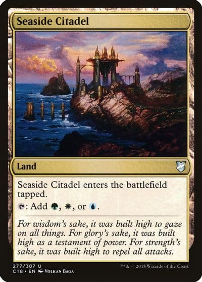Seaside Citadel Commander 2018 Magic card
