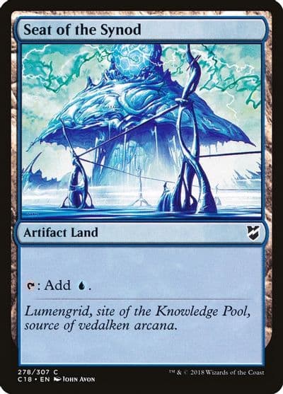 Seat of the Synod Commander 2018 Magic card