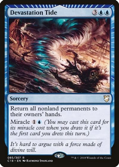 Devastation Tide Commander 2018 Magic card