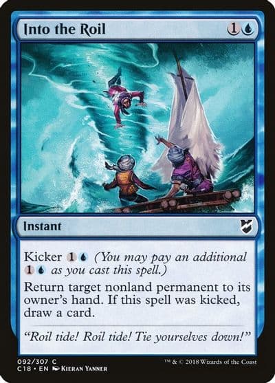 Into the Roil Commander 2018 Magic card