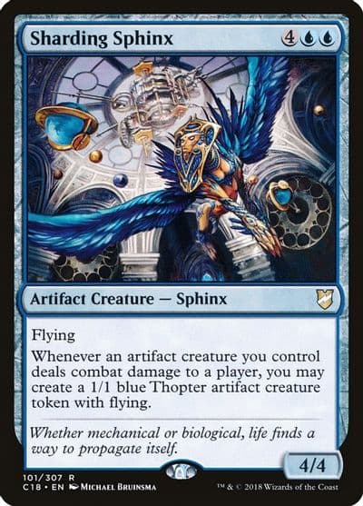 Sharding Sphinx Commander 2018 Magic card