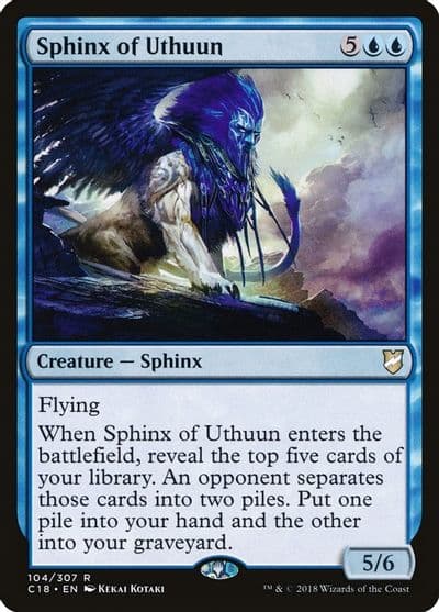 Sphinx of Uthuun Commander 2018 Magic card