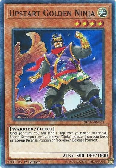 Upstart Golden Ninja Shadows in Valhalla Yu-Gi-Oh! card
