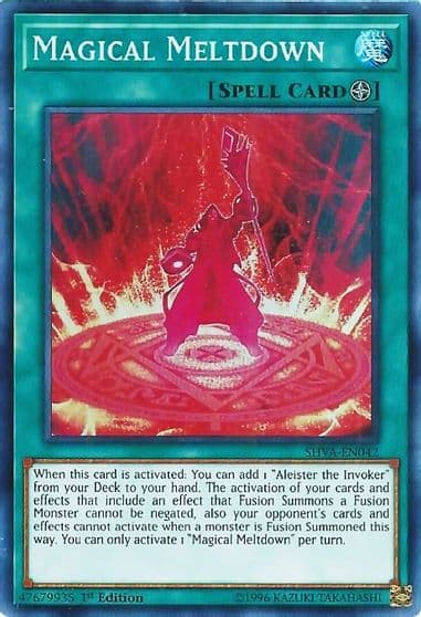 Magical Meltdown Shadows in Valhalla Yu-Gi-Oh! card
