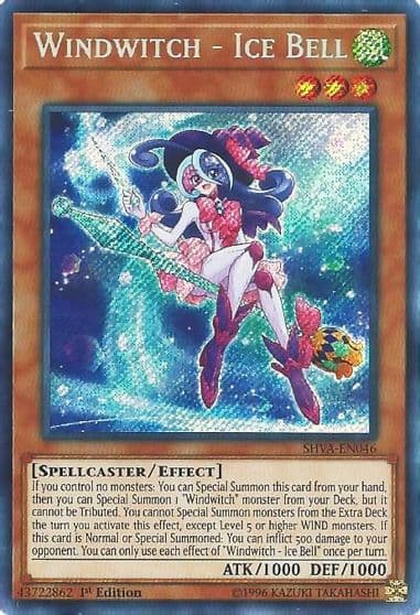 Windwitch Ice Bell Shadows in Valhalla Yu-Gi-Oh! card