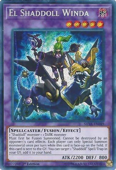 El Shaddoll Winda Shadows in Valhalla Yu-Gi-Oh! card
