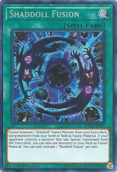 Shaddoll Fusion Shadows in Valhalla Yu-Gi-Oh! card