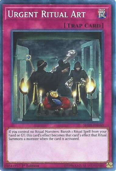 Urgent Ritual Art Shadows in Valhalla Yu-Gi-Oh! card