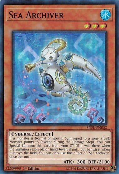 Sea Archiver Structure Deck: Powercode Link Yu-Gi-Oh! card