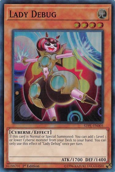 Lady Debug Structure Deck: Powercode Link Yu-Gi-Oh! card