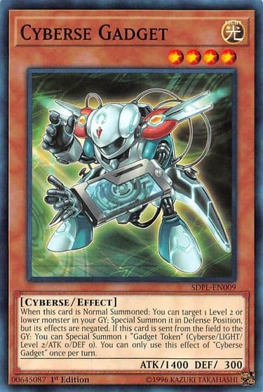 Cyberse Gadget Structure Deck: Powercode Link Yu-Gi-Oh! card