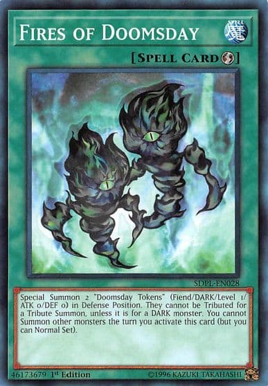 Fires of Doomsday Structure Deck: Powercode Link Yu-Gi-Oh! card