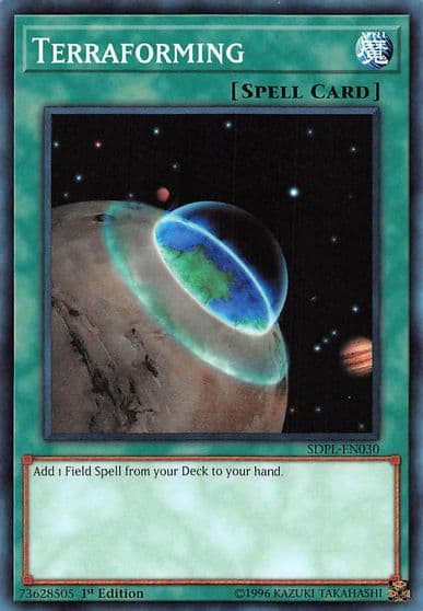Terraforming Structure Deck: Powercode Link Yu-Gi-Oh! card