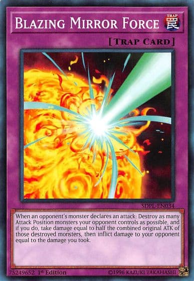 Blazing Mirror Force Structure Deck: Powercode Link Yu-Gi-Oh! card