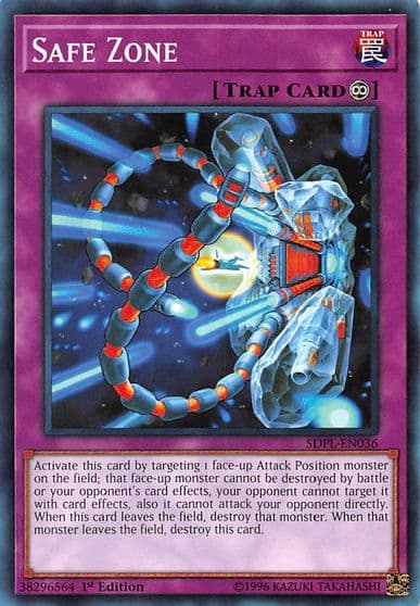 Safe Zone Structure Deck: Powercode Link Yu-Gi-Oh! card