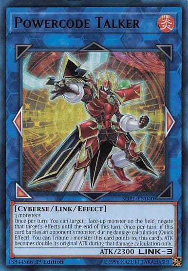 Powercode Talker Structure Deck: Powercode Link Yu-Gi-Oh! card