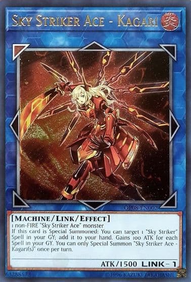 Sky Striker Ace Kagari UTR OTS Tournament Pack 8 Yu-Gi-Oh! card
