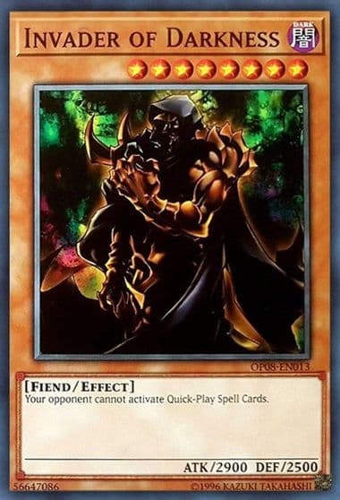 Invader of Darkness OTS Tournament Pack 8 Yu-Gi-Oh! card